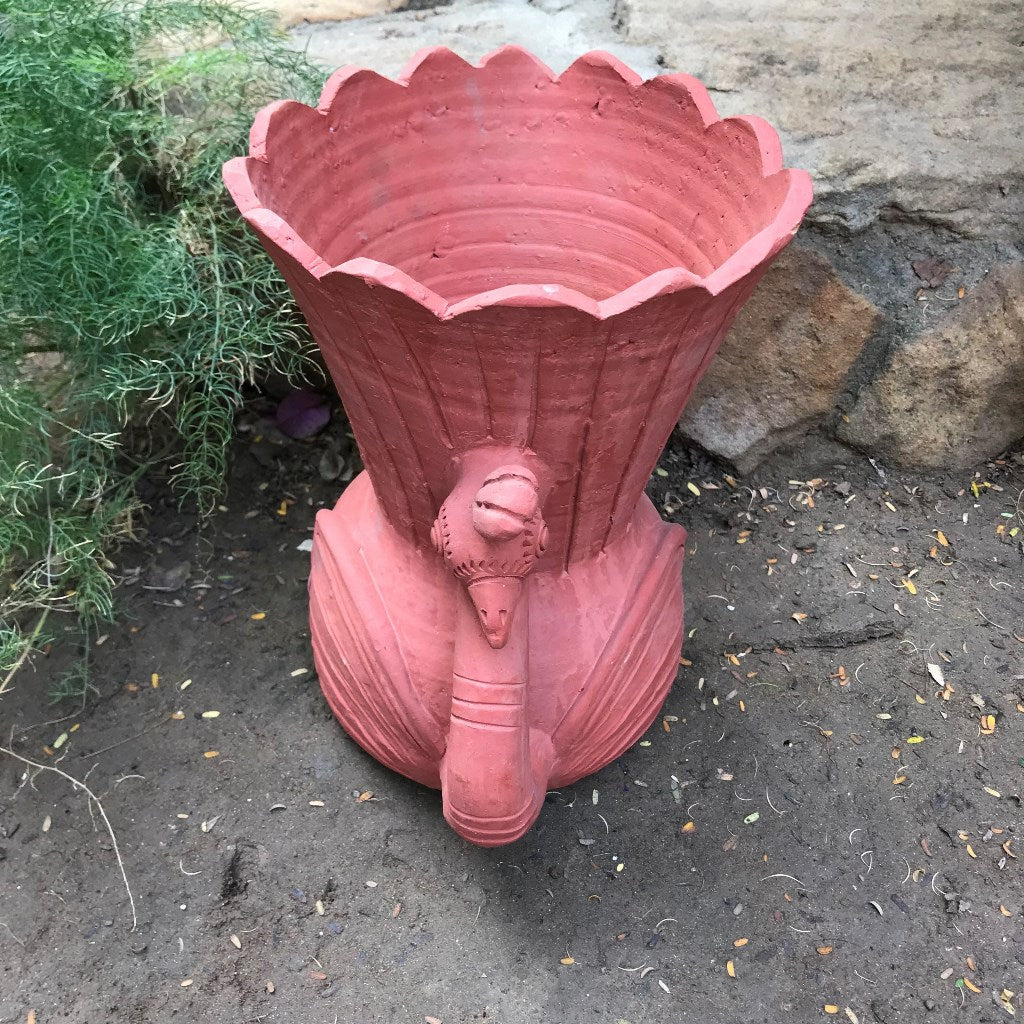 Peacock Terracotta Pot - myBageecha