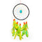 Psychedelic Neon with Blue Buddha Dreamcatcher
