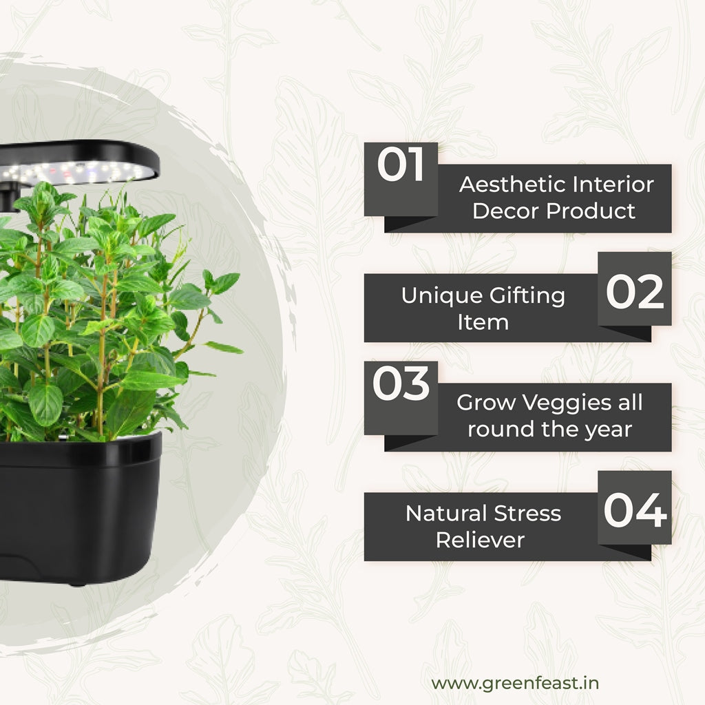 Smart Garden-Indoor Hydroponic Growing Kit -3 Pods - myBageecha