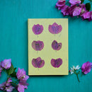 Tessellated Bougainvillea Pressed Flower Diary