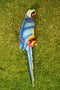 Big Parrot Decor In Blue
