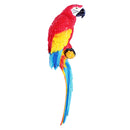 Red Parrot Decor In Red