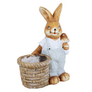 Bunny Rabbit with Mushroom Planter