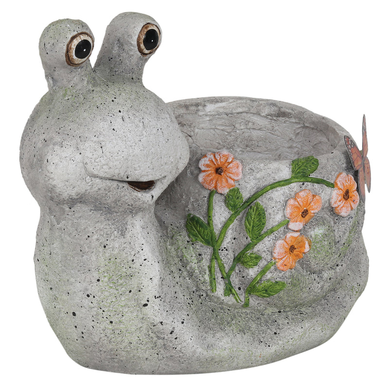 Snail with Butterfly Planter