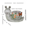 Snail with Butterfly Planter