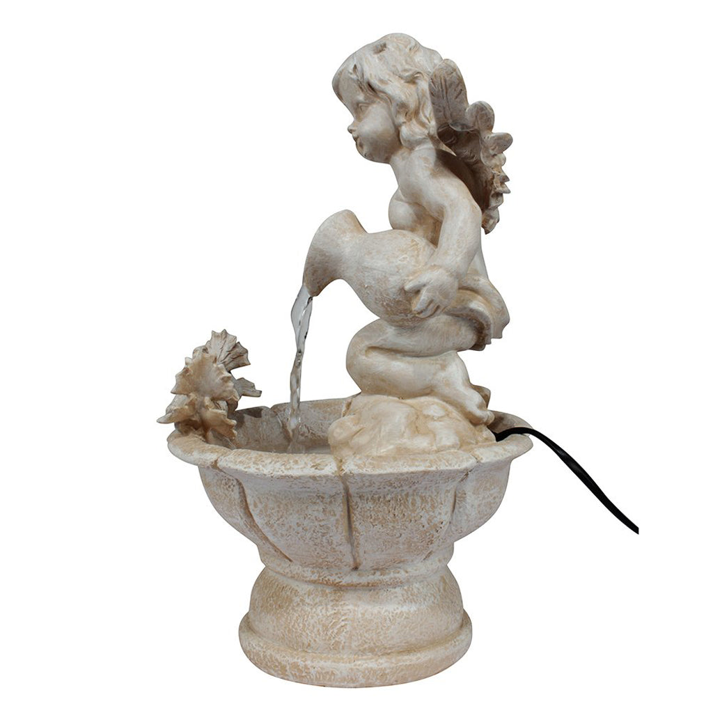 Wonderland Angel Fountain With Motor And Circulating Water, Waterfall, Water Fall, Fountains, Statue, Angels, Luck, Gift - myBageecha