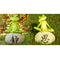 Set of 2 :  Frogs sitting on Stone - Feng Shui for luck