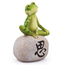 Frog sitting on Stone - Feng Shui