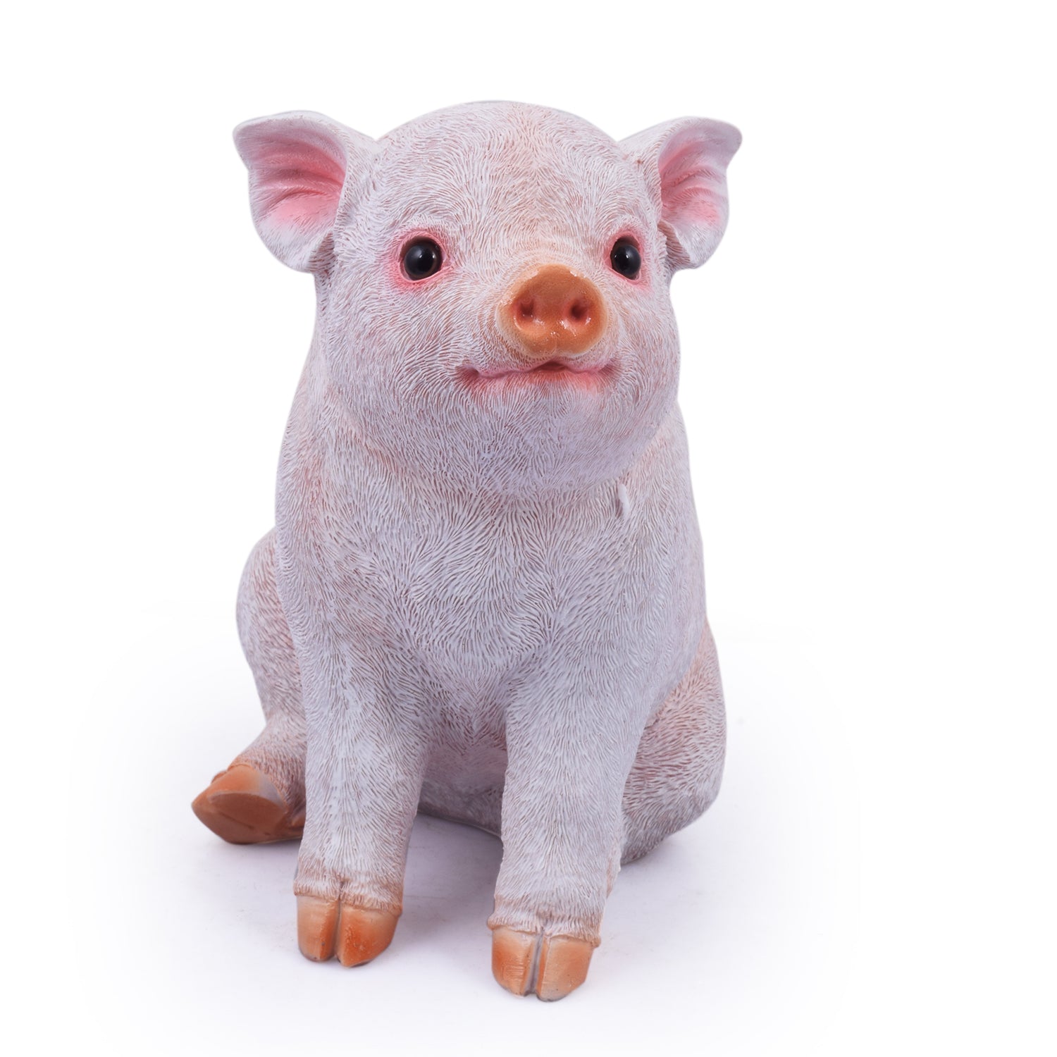 Set of 2 : Cute Piggy Standing & Sitting Resin Decor - myBageecha