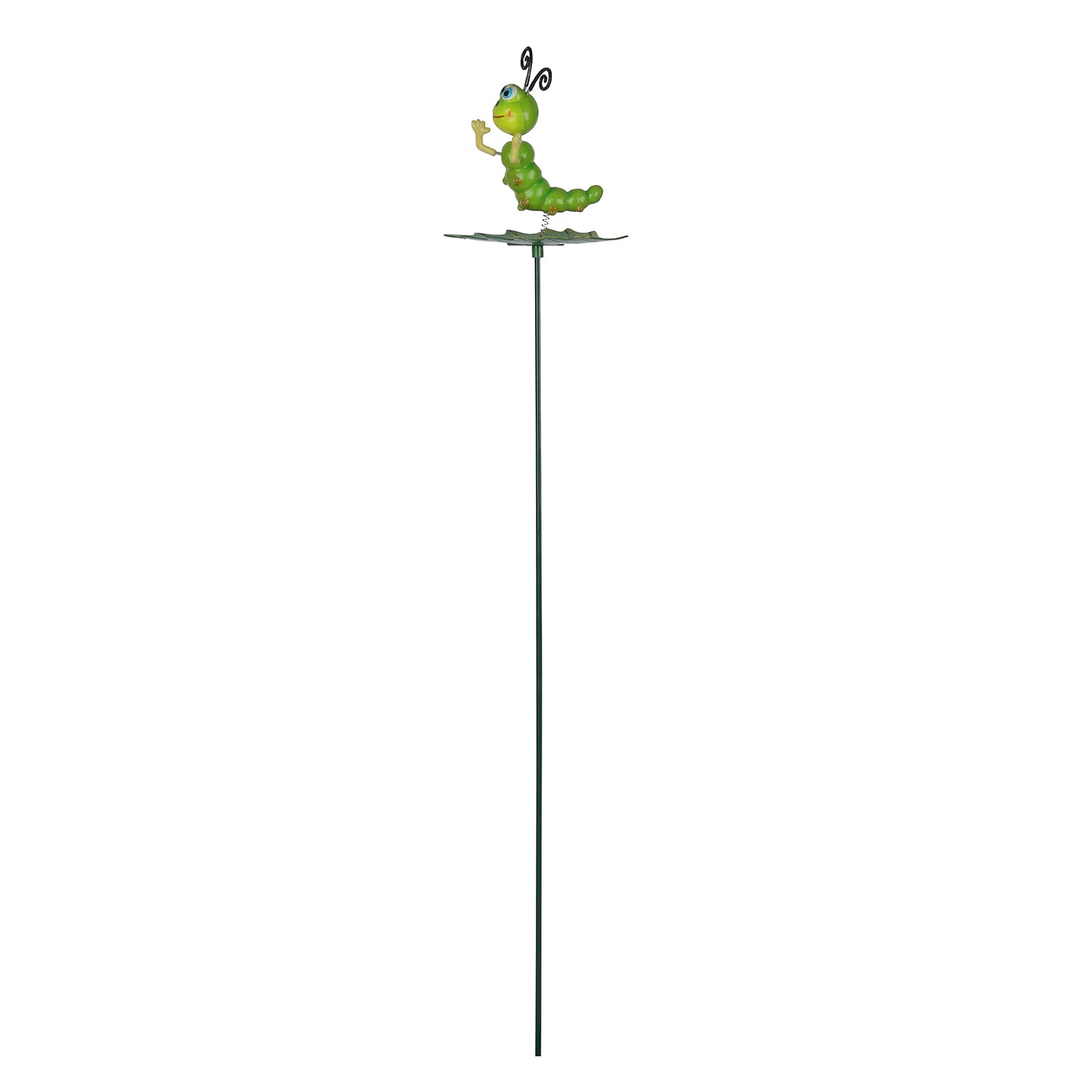 caterpillar Garden Stake on leaf (SET of 2) - myBageecha