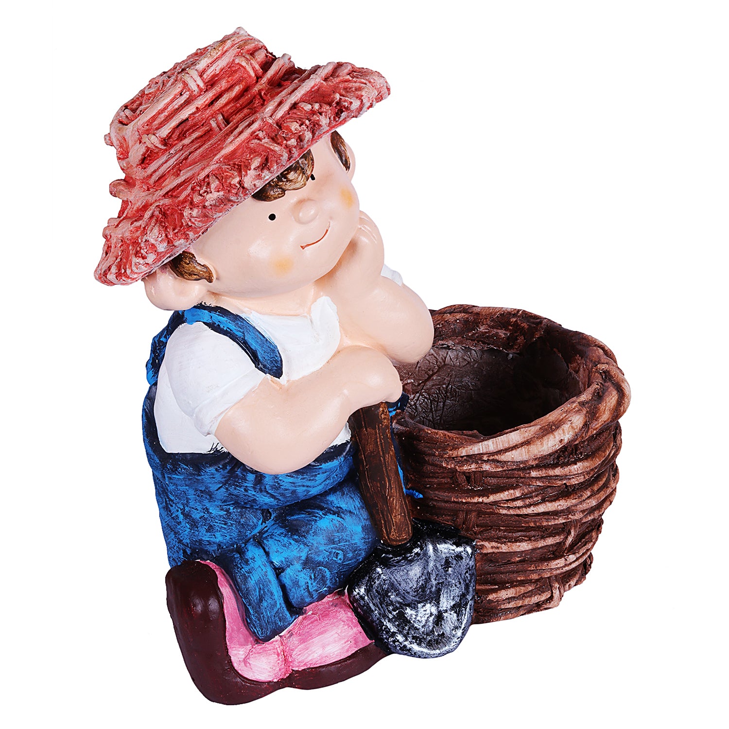 Farm Boy with Spade Planter - myBageecha