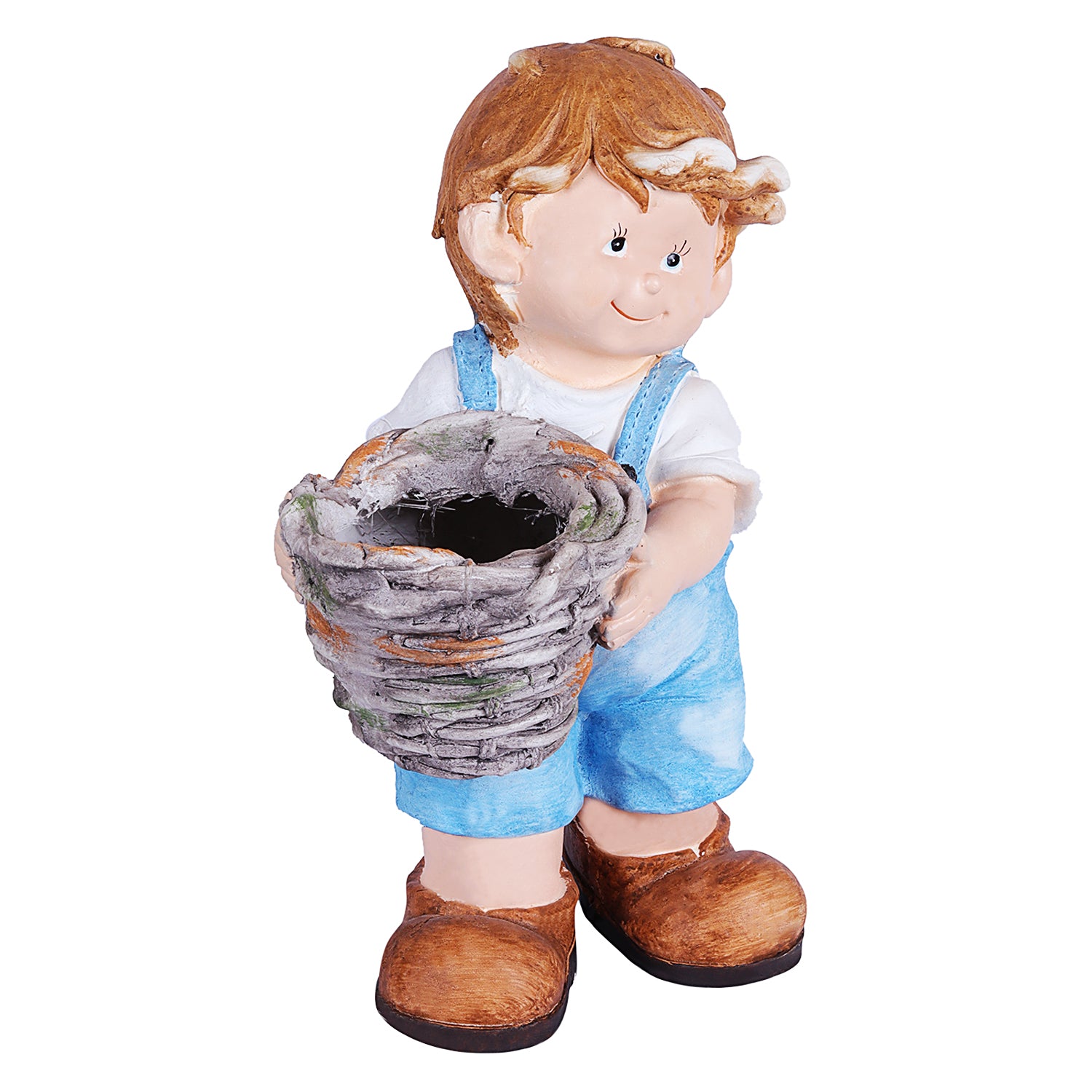 Boy standing with Pot Planter - myBageecha