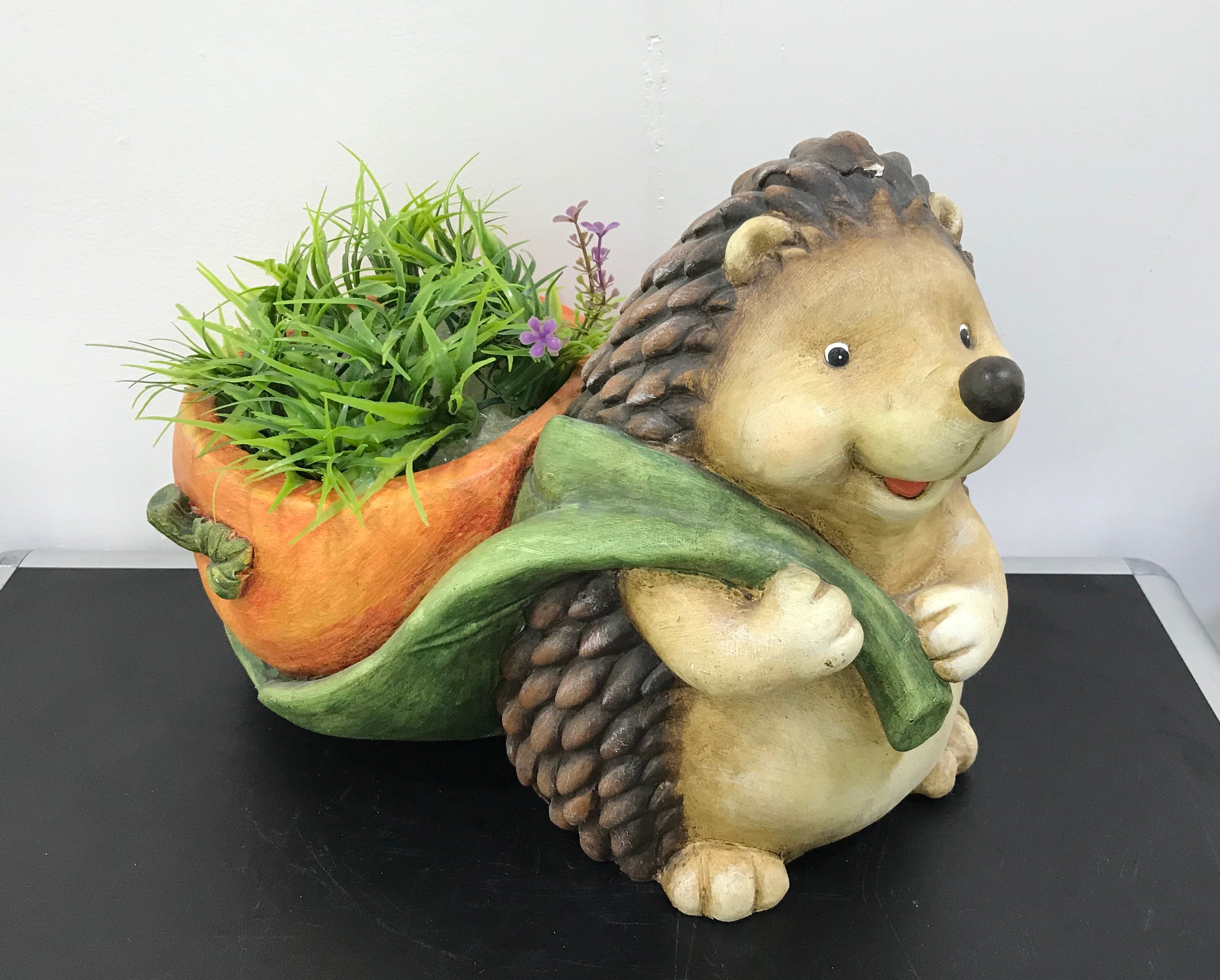 Hedgehog push cart with pot - myBageecha