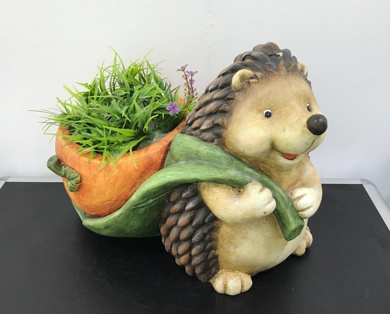 Hedgehog push cart with pot – myBageecha