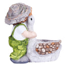 Boy with Duck Planter