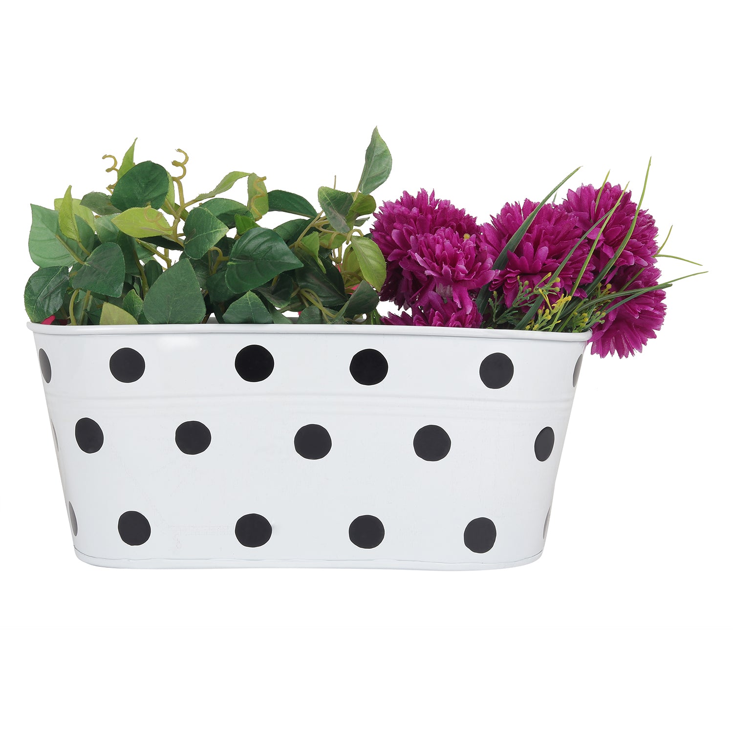 Polka Dot Railing planters(Set of 5) - myBageecha