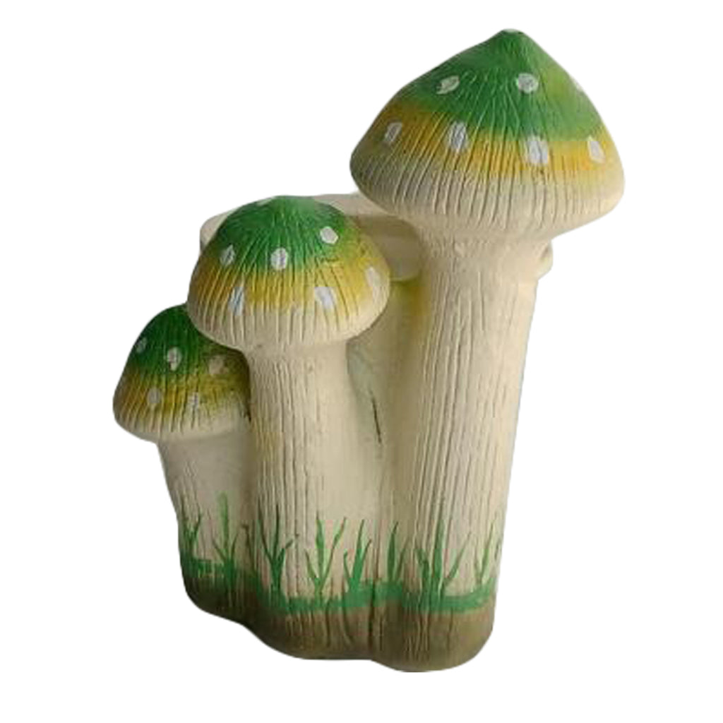 Planter with 3 Green Mushroom Planter - myBageecha