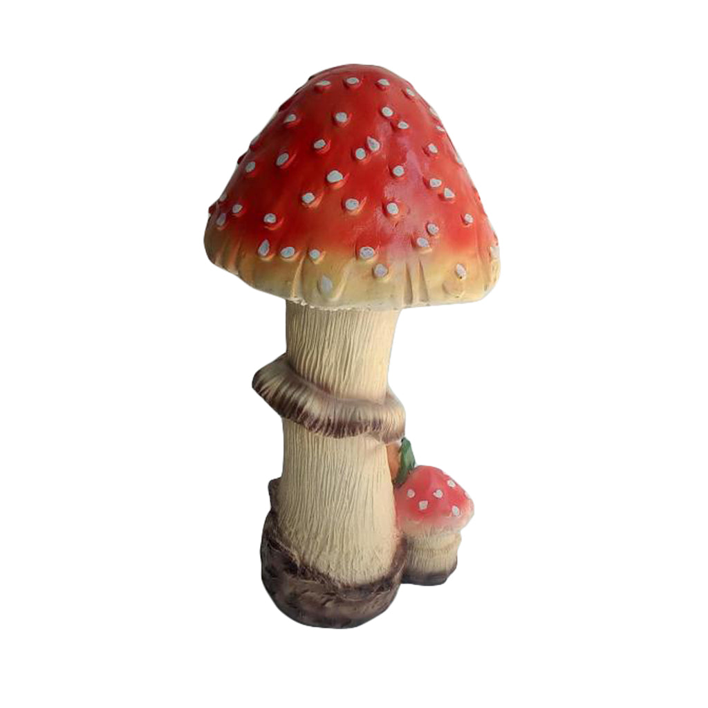Smiley 14 inch Big Mushroom Decoration - myBageecha