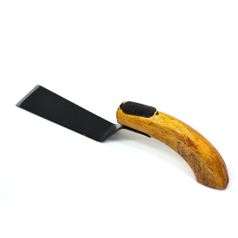 Khurpa with Wooden Handle