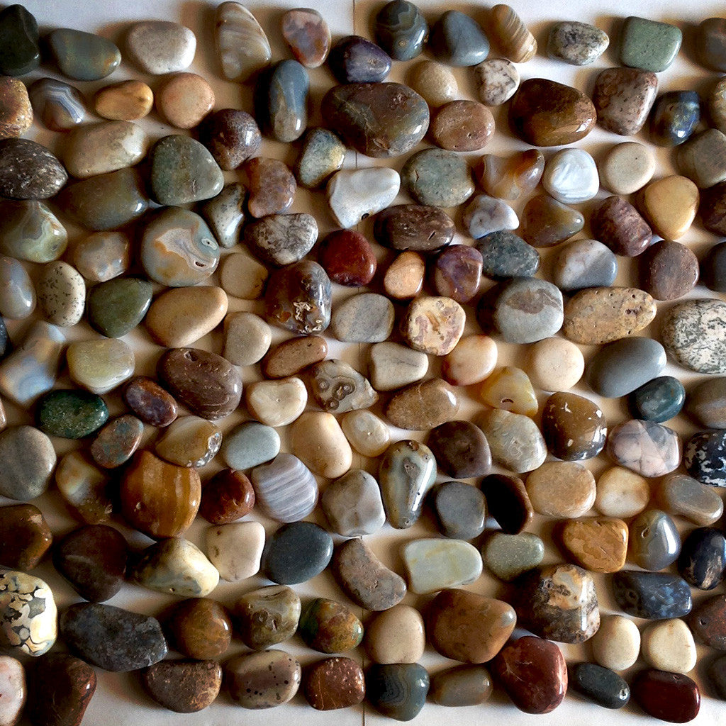 River Agate Mix - Polished Pebble Decor myBageecha - myBageecha