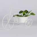 Big White Bicycle Planter Garden Essentials myBageecha - myBageecha