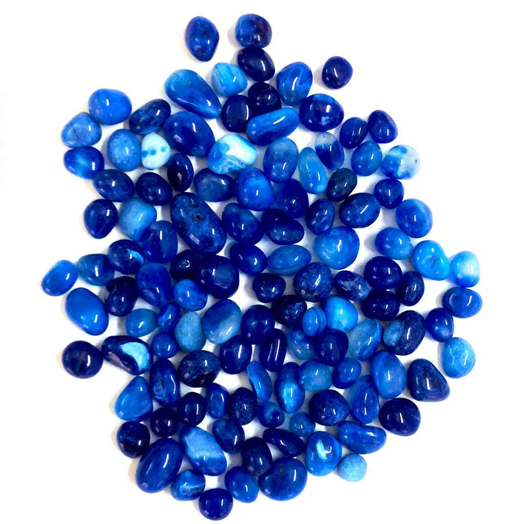 Blue Coloured Onyx Pebble Decor myBageecha - myBageecha