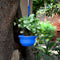 Set of 6 Multicolor Plastic Hanging Pots Garden Essentials myBageecha - myBageecha