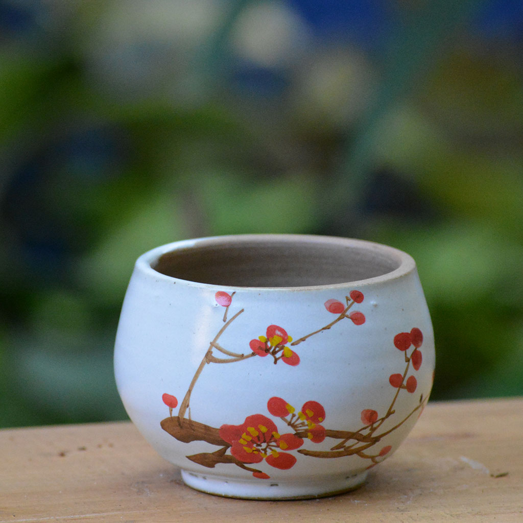 Cherry Tree Ceramic Pot - myBageecha