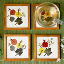 Curious Tale Dried Flower Coaster