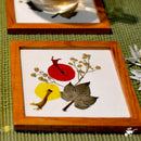 Curious Tale Dried Flower Coaster