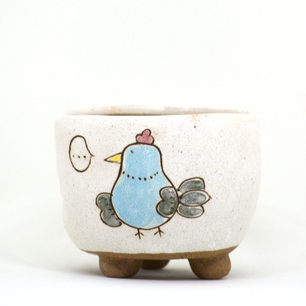 Cute Fat Hen Ceramic Pot - myBageecha