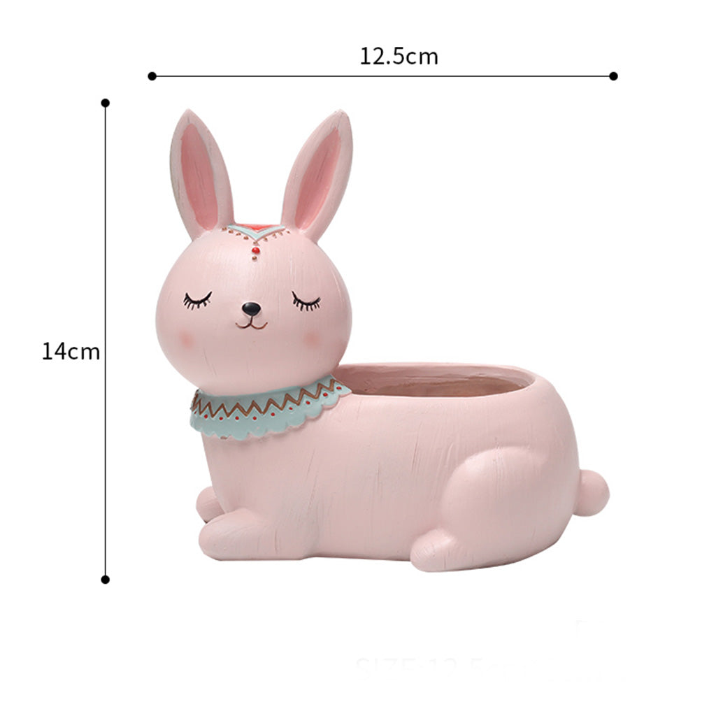 Cute Tribal Rabbit Resin Succulent Pot - myBageecha