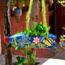 Hand-Painted Butterfly Theme Horizontal Pot Garden Essentials myBageecha - myBageecha