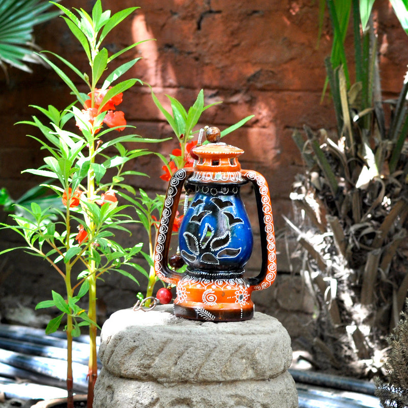 Decorative Terracotta Lantern (Set of 2) Decor myBageecha - myBageecha