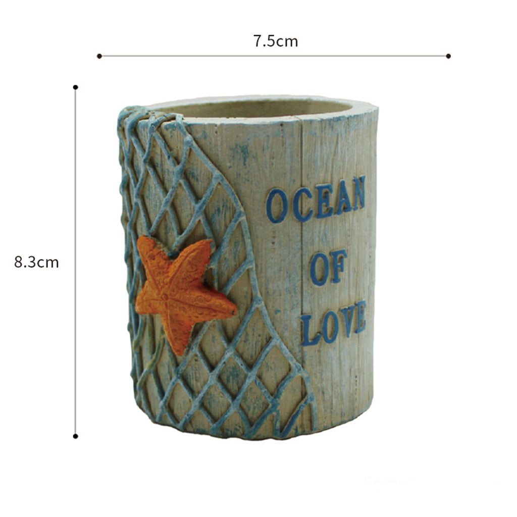 Ocean of Love Starfish Resin Succulent Pot - myBageecha