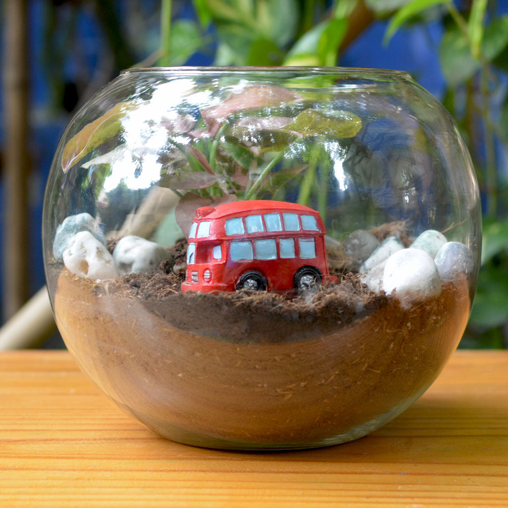 Miniature Retro Bus Decor - myBageecha
