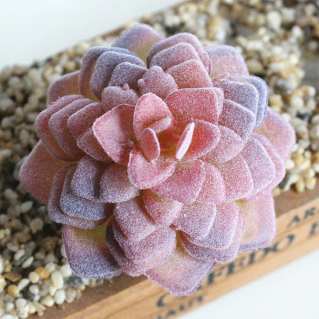 Artificial Dotted Rosette Succulent Imitation Plant - myBageecha