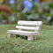 Miniature Rustic Park Bench Decor