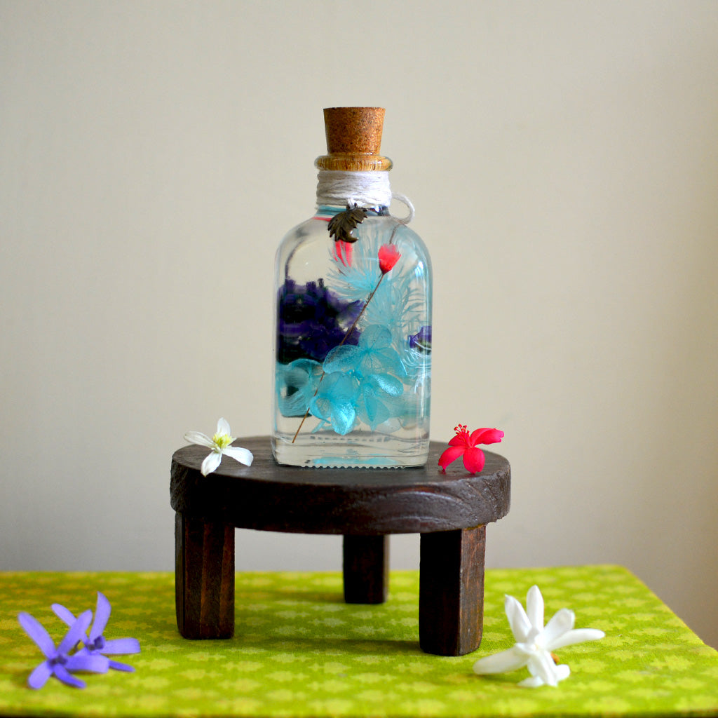 Sapphire Symphony Preserved Flower Tabletop - myBageecha