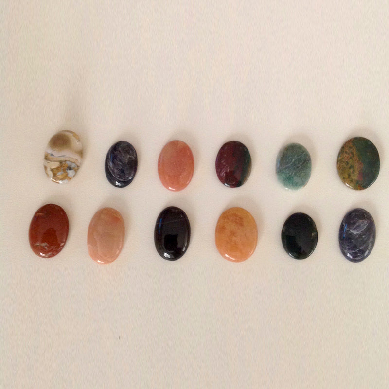 Opaque Semi Precious Stones (Set of 10) – myBageecha