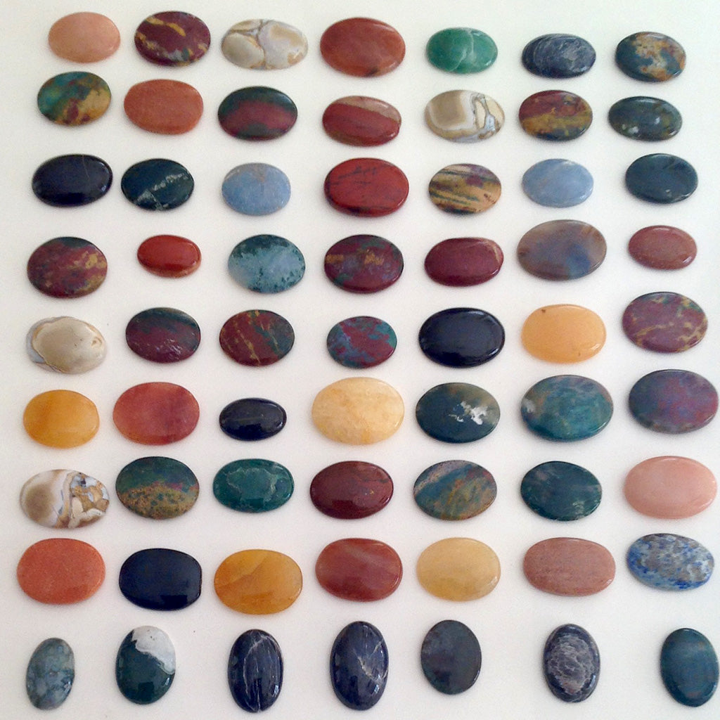 Opaque Semi Precious Stones (Set of 10) - myBageecha