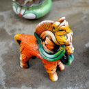 Set of 2 Decorative Terracotta Horses Decor myBageecha - myBageecha