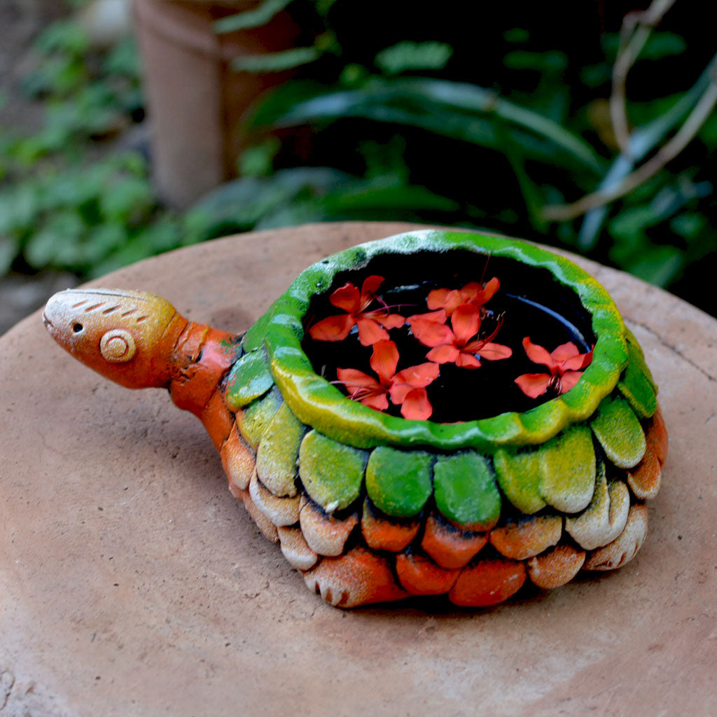 tortoise plant pot Buy Mini Tortoise Terracotta Planter – Decorative Clay Pot
